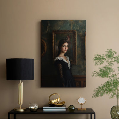 WOMEN Series CCXXVI  -Premium Gallery Wrapped Canvas -Ready to Hang