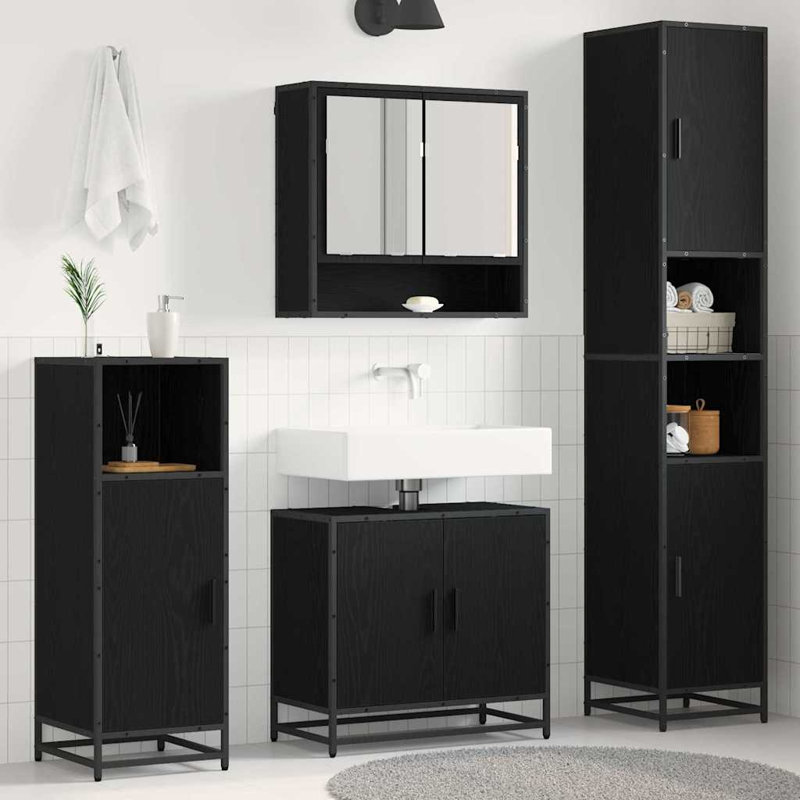 Vanity & Mirror Set