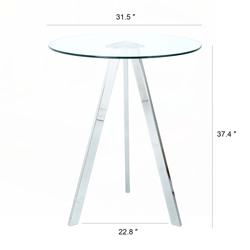 Dining Table, Silver