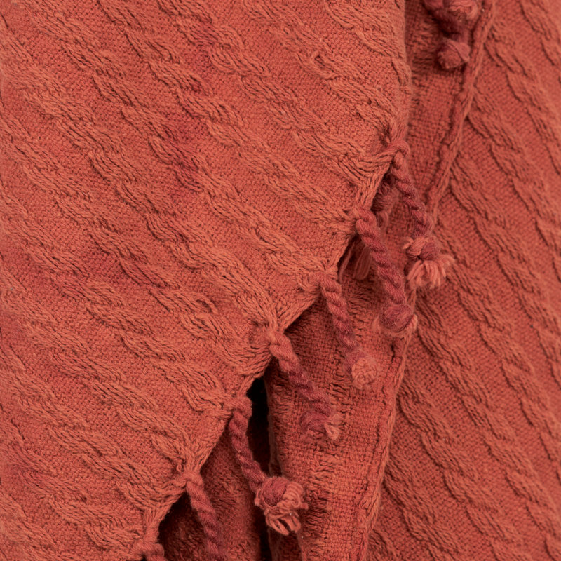 Throw Blanket, Rust