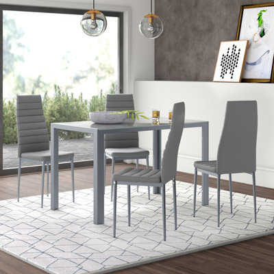 Salvaggio 4 - Person Dining Set