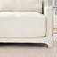 Elegant Chenille Upholstered Sofa with Ergonomic Design and Matching Ottoman for Comfort-1043831230-1043831231