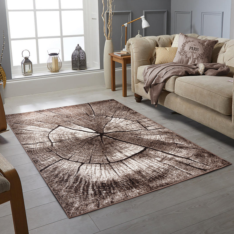 Guisborough Abstract Area Rug, Rectangle 120 x 170 cm