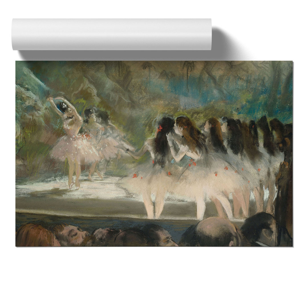 Ballet at the Paris Opera by Edgar Degas - Frameless Print