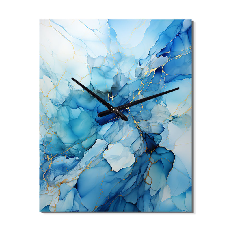 Horloge murale Kyran - Glacier, Petit