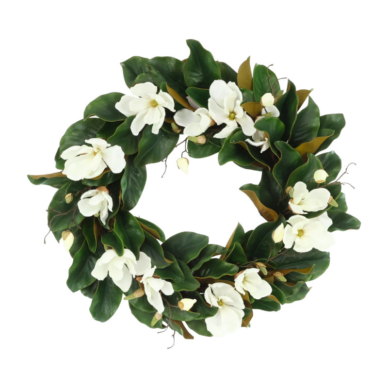 Couronne d'automne 27 po, Blanc