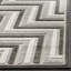 Tapis gris à motif de chevrons Jevan-31778144