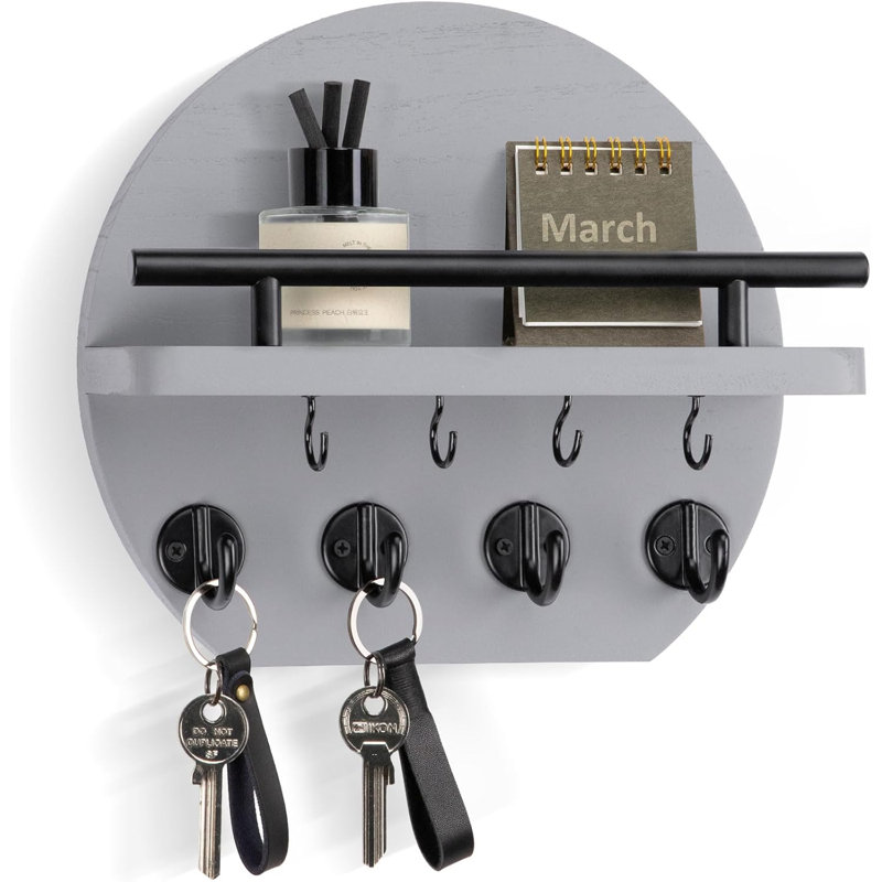 Coat Rack, Gray/Black