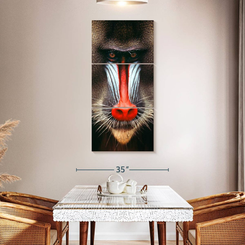 Monkey Head, 52" H x 24" W