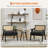 Mid Century Modern Accent Chair, Comfy Living Room Chairs with Sturdy Wood Legs, Rattan Backrest-1906186210-1906186215