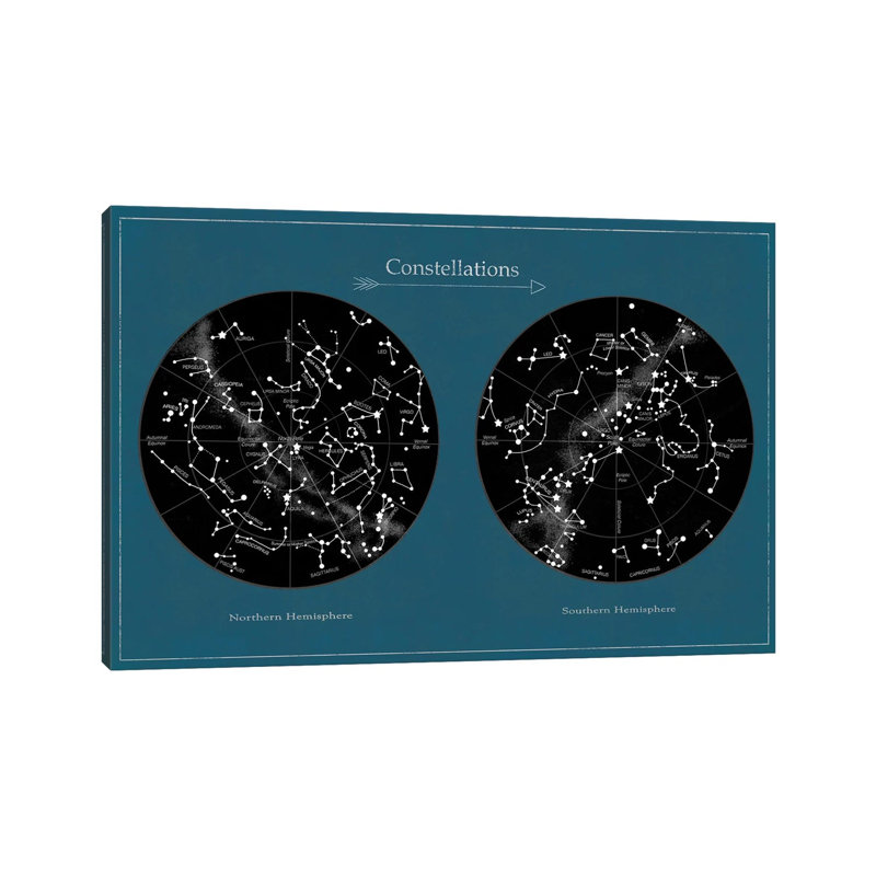 Constellations by Terry Fan - Wrapped Canvas Print, 66.04 cm H x 45.72 cm W