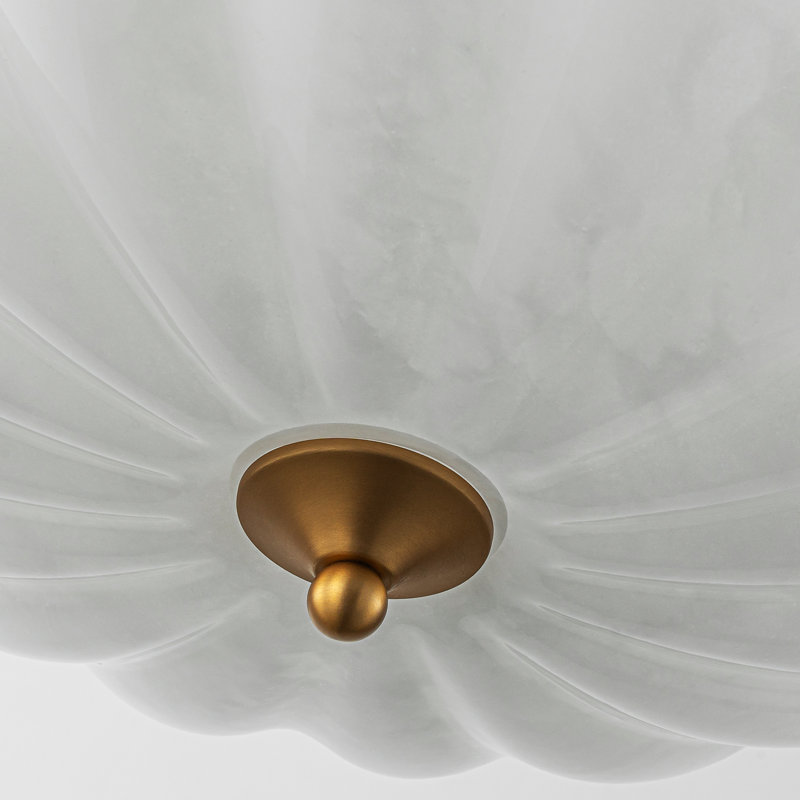 4-light Dimmable Empire Chandelier, Gold
