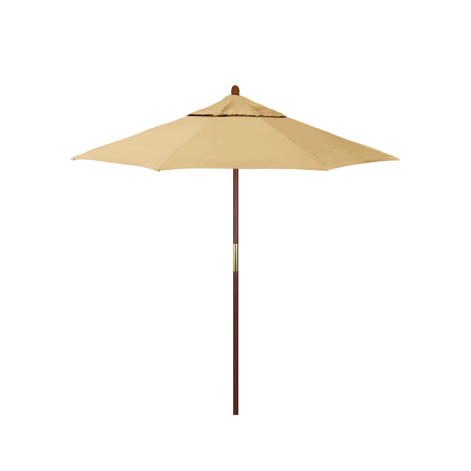 Manford 90'' Sunbrella® Outdoor Umbrella, Canvas Wheat Sunbrella® Canvas