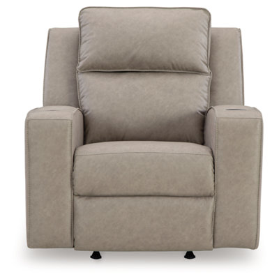 Stockley Faux Leather Recliner