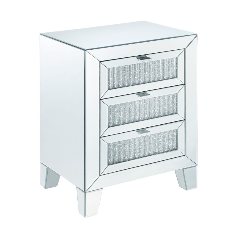 Table de chevet 3 tiroirs Noralie
