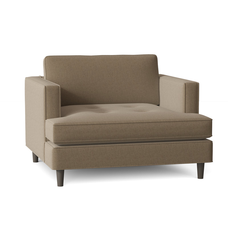 Upholstered Armchair, Heavenly Chrome Chenille