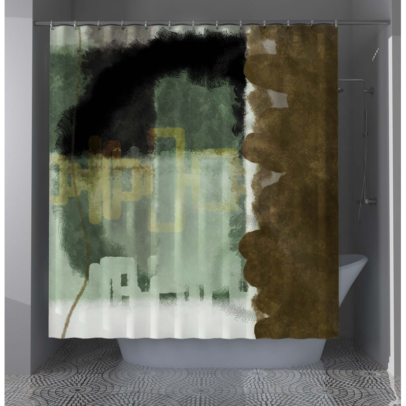 Rideau de douche Jenrry par Staci Maxwell