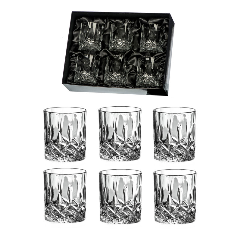 Dorchester 300ml Crystal Whiskey Glass Set