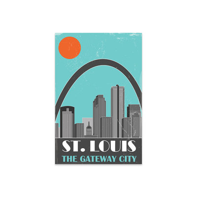 " St. Louis, Sky Blue " by Fly Graphics