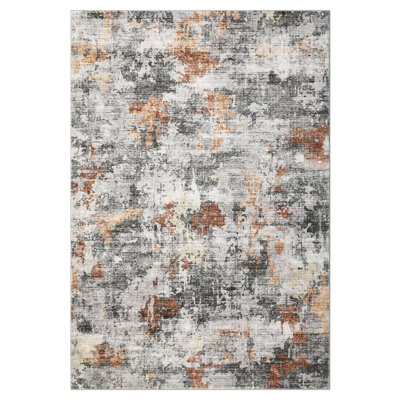 Rectangle Ikat Area Rug