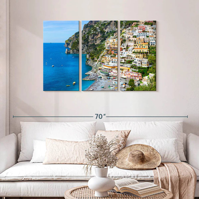 Gillard Breathtaking Amalfi Coast, 28" H x 45" W