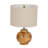 Mango Wood Elegance Table Lamp Set