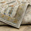 Tapis oriental en nylon / polypropylène tissé à la machine Regginald-648140250