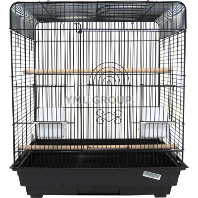 Petit cage à oiseau plat