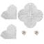 Paquet de 3 coins quadrilobe Dritz Home-80862151