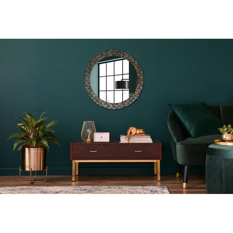 Huldar Glass Flat Wall Mirror