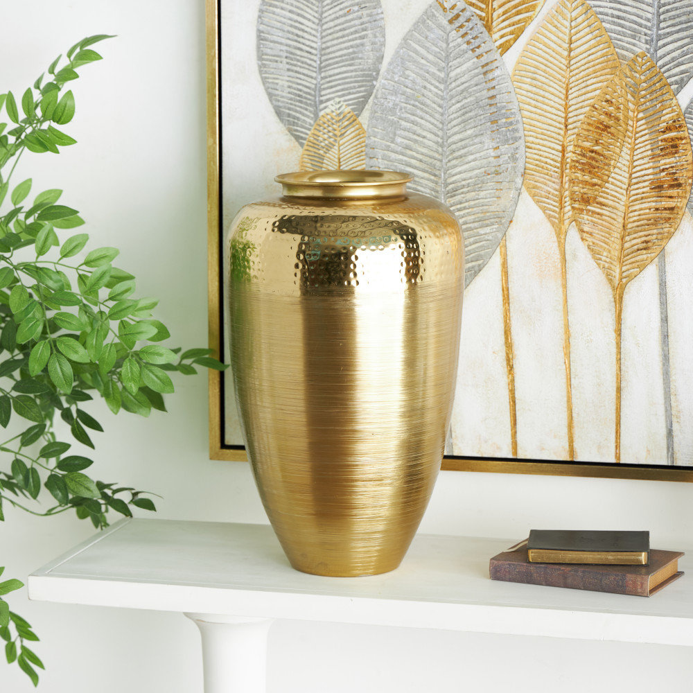 Table Vase, 19.8" H x 12" W x 11.95" D