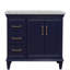 Ensemble de meuble-lavabo simple 37 po Leonardson-26585656