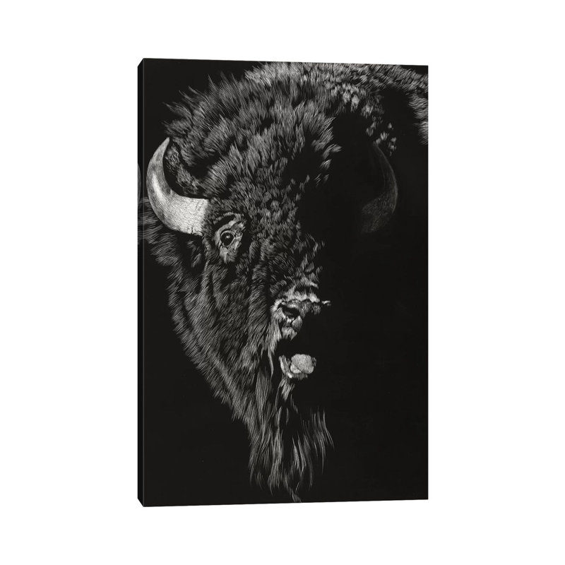 Wild Scratchboard IV by Julie T. Chapman - Wrapped Canvas Gallery-Wrapped Canvas Giclée, 66.04 cm H x 45.72 cm W