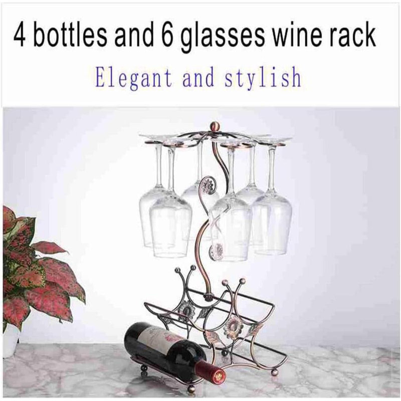 Wine Rack And Glass Rack