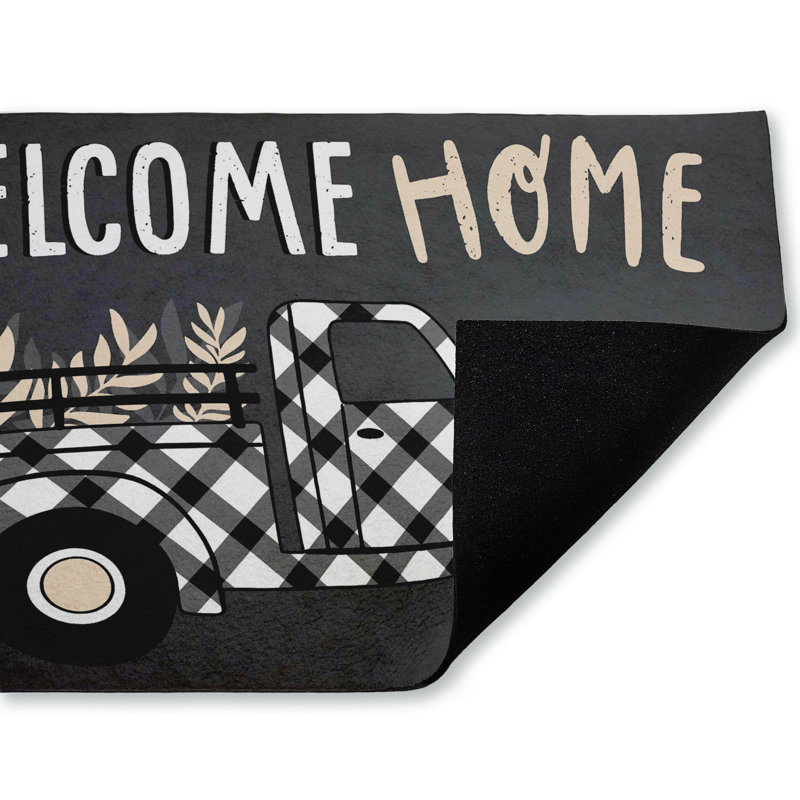 Paillasson Farmhouse Welcome