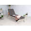 Lisbon Brithany Reclining Sun Lounger with Cushion
