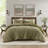 Oversized Cotton Bedding Sets Full Queen, Waffle Washed Modern Home