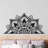 Elegant Decorative Metal Wall Accessory, Black Finish, 60.6 x 30.7 inches | 100% Metal Construction, Thickness: 0.06 inches | Ideal for Modern Home Decor, Easy Wall Mounting, Stylish and Durable Design-1277456630-1277456633