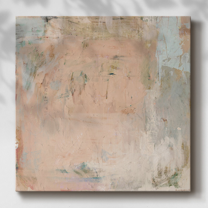 Toile tendue à la recherche de lumière, H 24 po x l 24 po