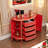 Half-Moon Shape Storage Cabinet