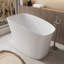 Baignoires de trempage profondes à surface solide 51 po x 29 po Fslefay-125356164
