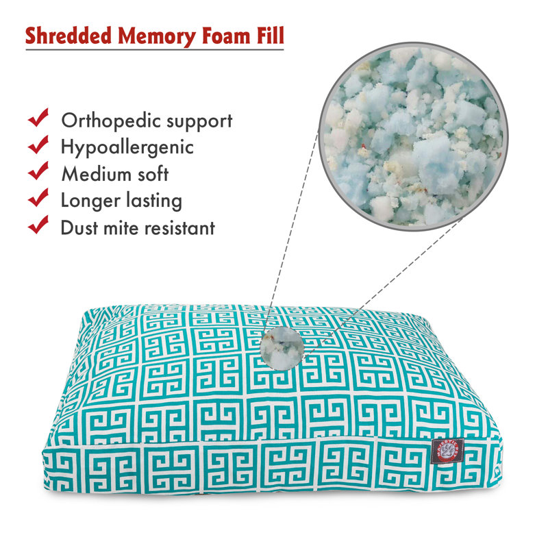 Coussin orthopédique tours, Pacific, Petit (l 20 po x P 27 po x H 4 po) ;