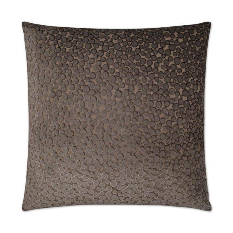 Rexford Pillow Cover & Insert, Mocha, Square 20"