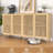 4 Doors Buffet Storage Cabinet, Console Sideboard For Kitchen Dining Room Entryway
