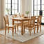 Oak Dining Chairs Set Of 4, Wooden Seats, Traditional Style, Solid Wood Construction, Durable, Residential Use, Lightweight, Elegant Design