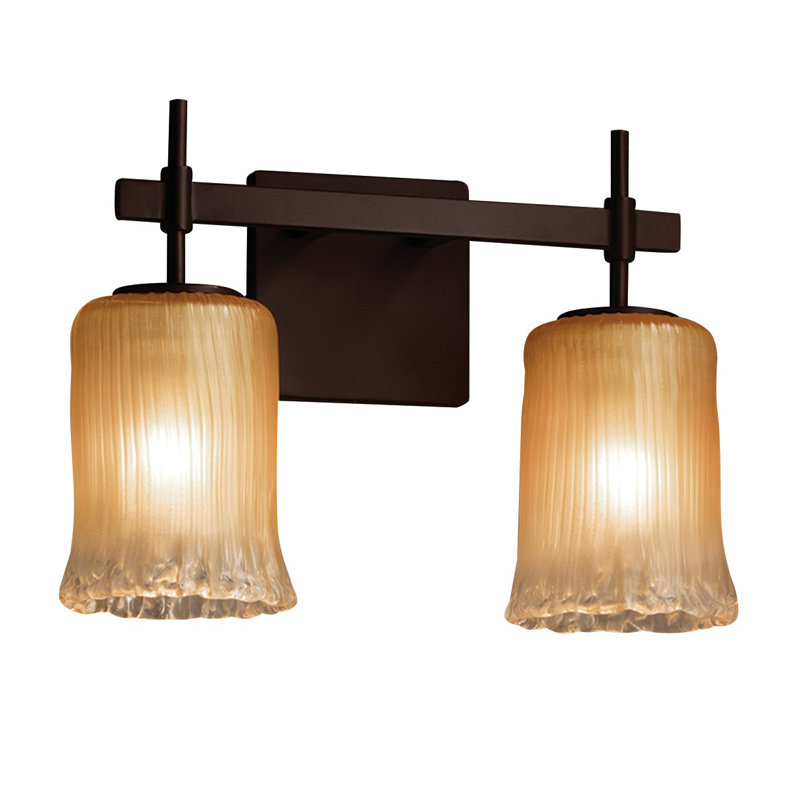 Leroux 2 - Light Vanity Light, Polished Chrome, White Frosted