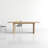 Bonafide Extendable Oak Solid Wood Dining Table