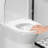 1.1/1.6 GPF Tornado Flush One-Piece Toilet with Comfort Chair Seat ADA Height ,Powerful & Quiet Dual Flush Modern Toilet,Siphonic S-trap ,Rimless Bowl with Soft Closing Seat,Gloss White GW-005