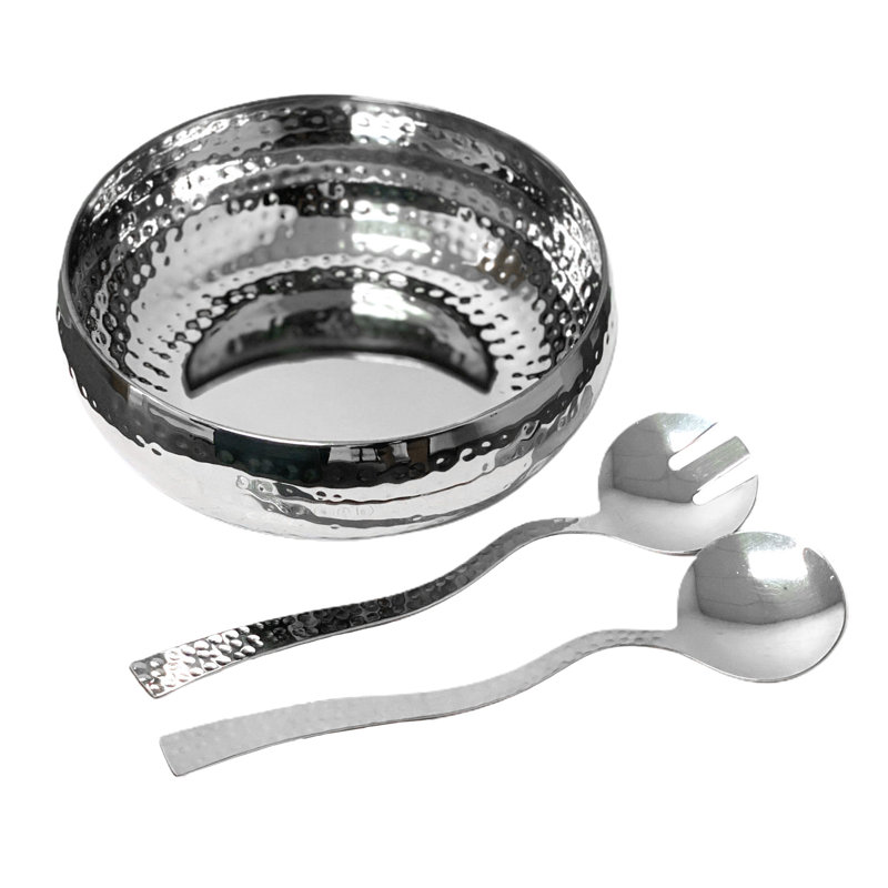Bungalow Rose Stainless Steel Serving Bowl