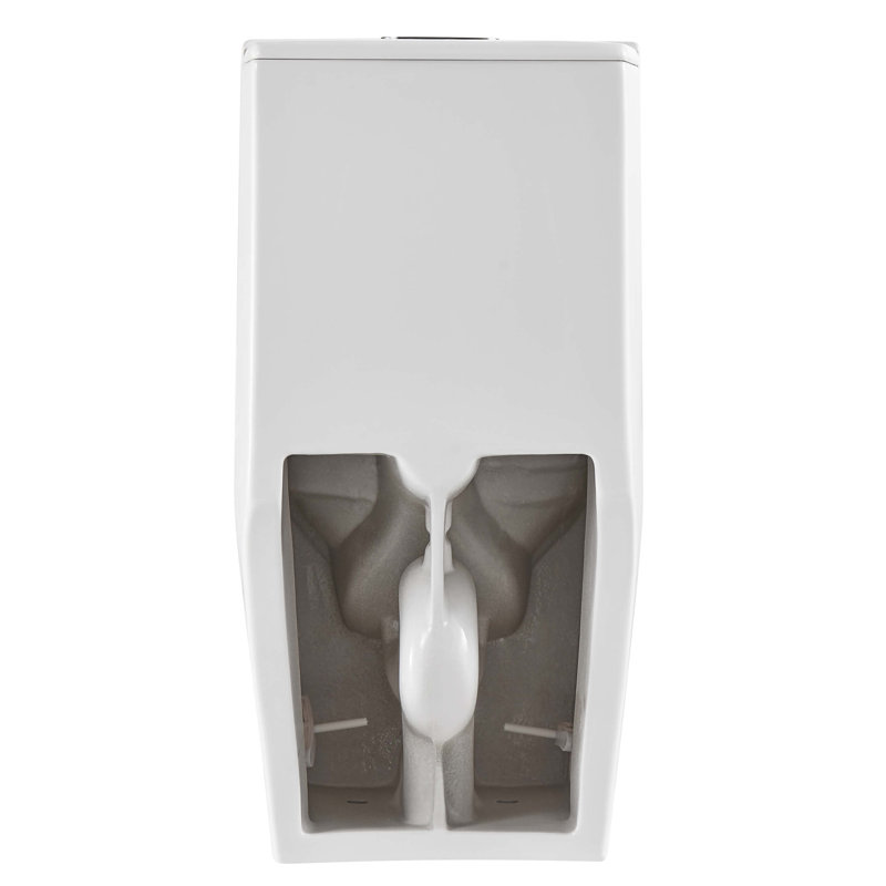 Dual-Flush Elongated One-Piece Toilet with High Efficiency Flush